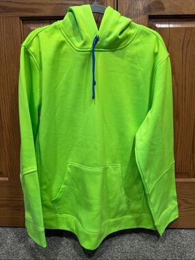 Layer 8 Neon Lime Green Hoodie